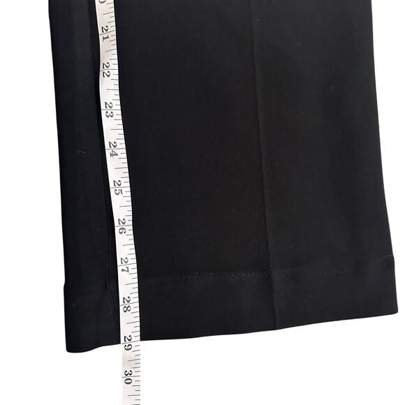 Joseph Ribkoff Black Slim Stretch Pants Pull-On Straight Leg Trousers, size 8 - Picture 6 of 7